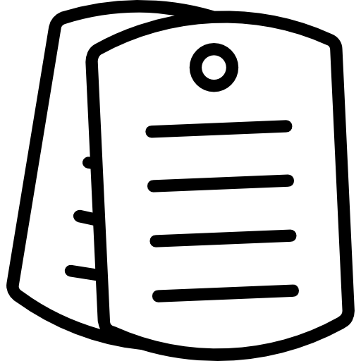 Dog tag icon