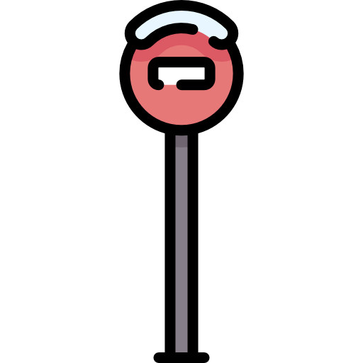 Road sign icon