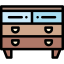 Chest of drawers icon 64x64