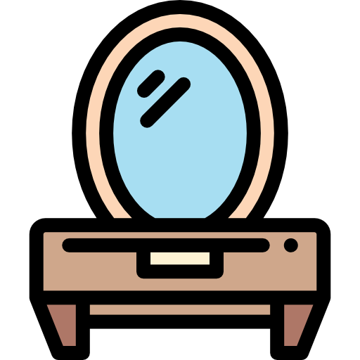 Dressing table icon