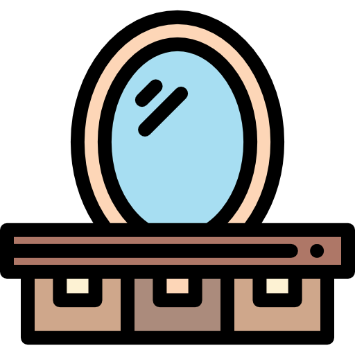 Dressing table icon