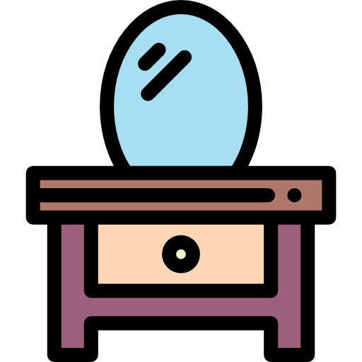 Dressing table icon