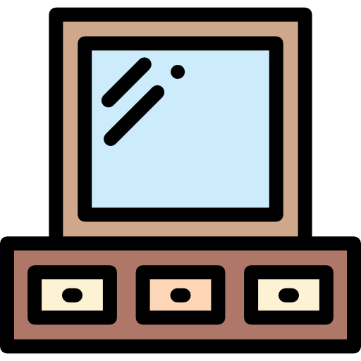 Dressing table icon