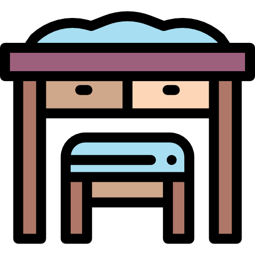 Dressing table icon