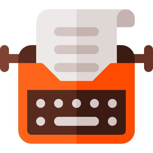 Typewriter icon