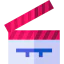 Clapperboard icon 64x64