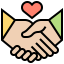 Shake hand іконка 64x64