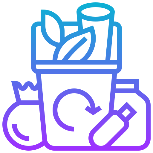 Trash bin icon