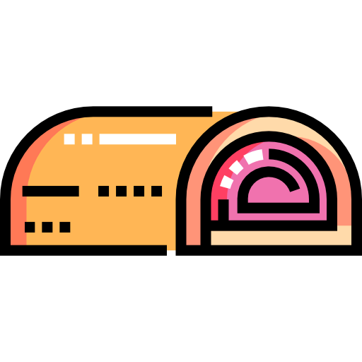 Roll cake icon
