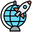 Rocket launch 图标 64x64