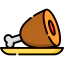 Ham leg icon 64x64