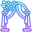 Wedding arch icon 64x64