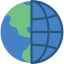 Globe icon 64x64