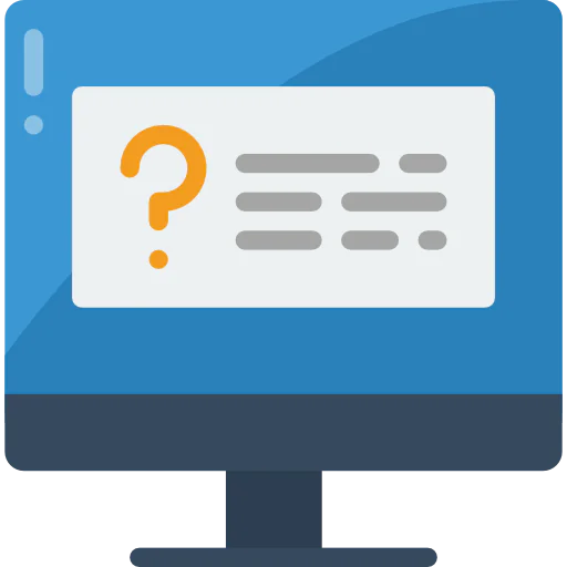 Online question icon