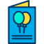 Birthday invitation icon 64x64