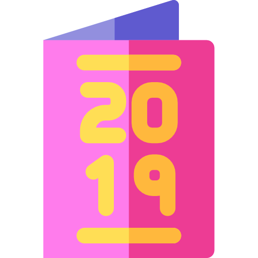 New year card Symbol