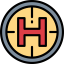 Helipad icon 64x64