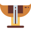 Horse saddle icon 64x64