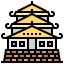 Osaka castle Ikona 64x64