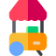 Ice cream cart icon 64x64