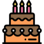 Birthday cake icon 64x64