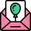 Birthday invitation icon 64x64