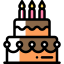 Birthday cake icon 64x64