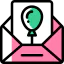 Birthday invitation icon 64x64