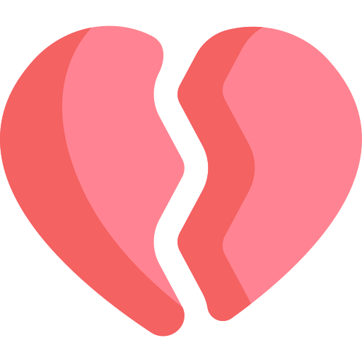 Broken heart biểu tượng