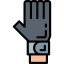 Football gloves icon 64x64