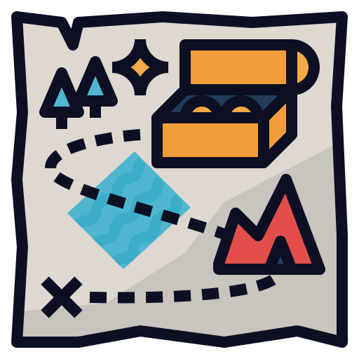 Treasure map アイコン