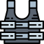Bulletproof vest icon 64x64