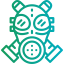 Gas mask icon 64x64