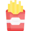 French fries icon 64x64