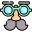 Glasses with mustache іконка 64x64