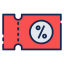 Coupon アイコン 64x64