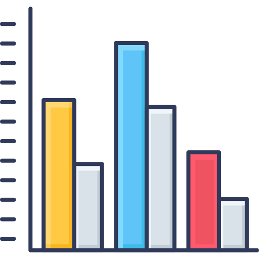 Bar graph icon