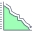 Line graph アイコン 64x64