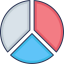 Pie graph icon 64x64