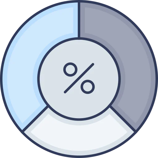 Pie chart icon