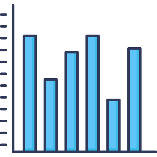 Bar graph icon