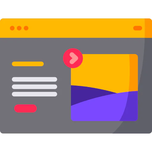 Landing page 图标