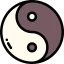 Yin yang biểu tượng 64x64