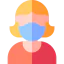 Medical mask icon 64x64