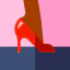 High heel icône 64x64
