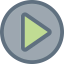 Play button icon 64x64