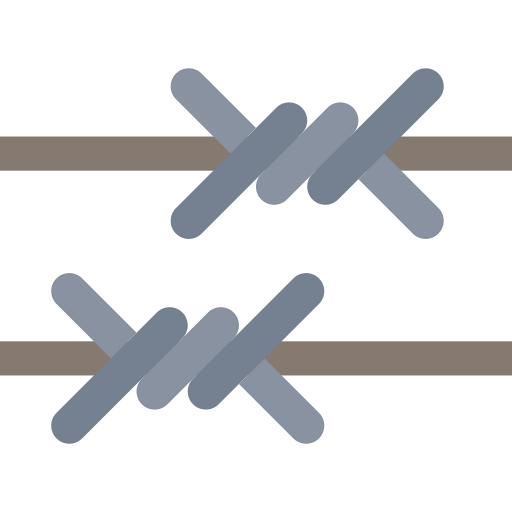 Barbed wire Symbol