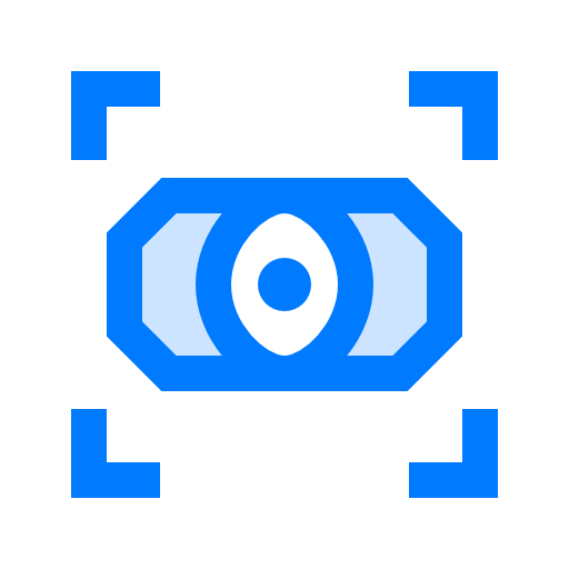Biometric recognition icon