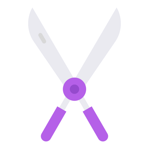 Pruning shears icon