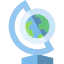Earth globe icon 64x64